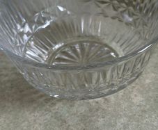 Small glass bowl