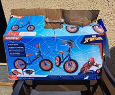 Spiderman 12 inch balance bike