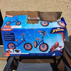 Spiderman 12 inch balance bike