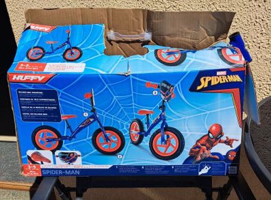 Spiderman 12 inch balance bike
