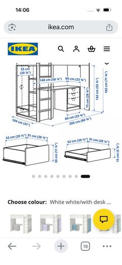 ikea bunk bed