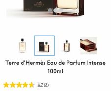 HERMES TERRE Intense 100ml parfum for him