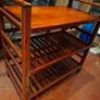 Vintage Wooden Drinks Stand / Home Bar Image 2