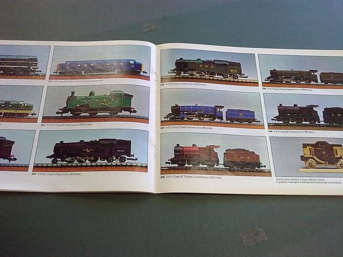 Lima catalogue 1977-78 Trains in British design OO Scale N Gauge O Guage