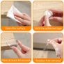 Corner Protectors for Kids (12pcs--Large), E-PROUSE Clear Table Furniture Corner Protectors Guards for Baby Child with 42pcs Advanced Custom Made Adhesive Tape Image 4