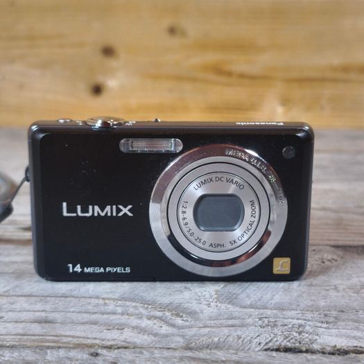 Panasonic Lumix DMC-FS11 14MP Digital Camera  w/ Charger Tested Fully Works