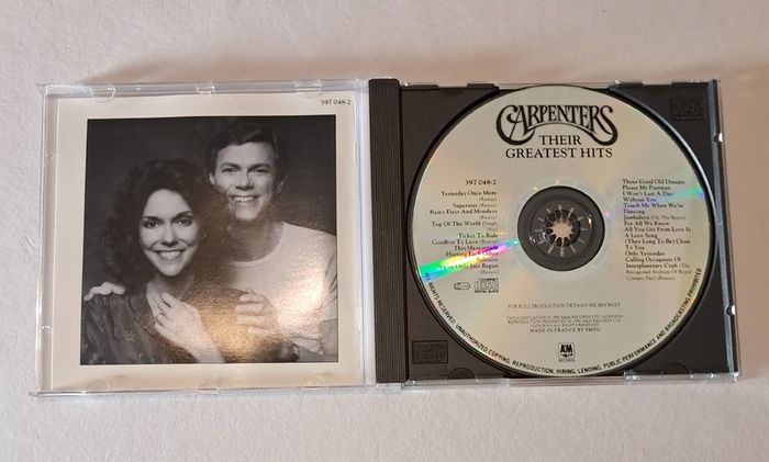 Carpenters Their Greatest Hits CD