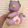 Hasbro My Little Pony So Soft Newborn Spike The Dragon 2011 Talking approx. 20 cm. Used Dirty Please see photos Image 8