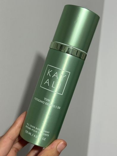Kayali yum pistachio all over body spray