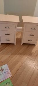2 matching lockers- solid wood