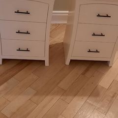 2 matching lockers- solid wood