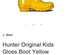 Hunter wellies new