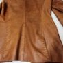 Tan leather Blazer vintage y2k Image 3