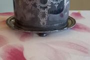 Pewter biscuit barrell
