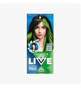 ICONIC Final Fantasy XIV - Vivid Green Semi- permanent Hair Dye