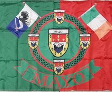 Mayo Connacht Ireland GAA flag 3ft x 2ft.