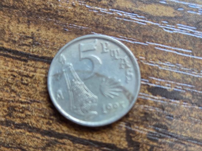 5 Pesetas from 1993 to celebrate the Jacobean Holy Year