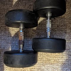 22.5kg dumbbells