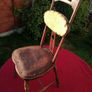 Antique Art Nouveau Rustic Ladies Chair c. 1880 Image 8