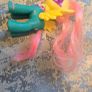 Fluttershy Masked Power Ponies MLP G4 3" masked Hero Brushable My Little Pony 2010 Image 2