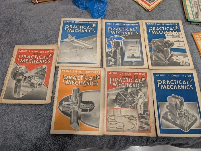 vintage practical mechanics magazines
