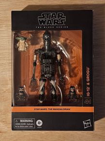 Star Wars IG-12 & Grogu Deluxe Edition 6" Scale Black Series New & Unopened