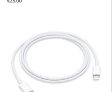 Apple iPhone USB Type C lightning charging cables