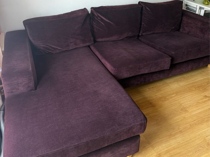 L shaped couch