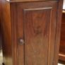 English Mahogany Bedside Cabinet Image 4