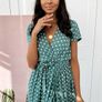Summer Polka Dot Dress Size Uk 12 Image 3