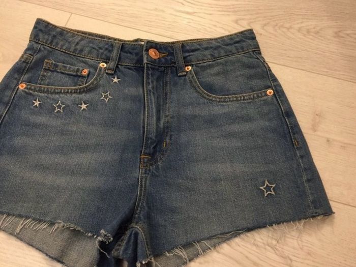 Ladies Denim Coachella Shorts Size 8