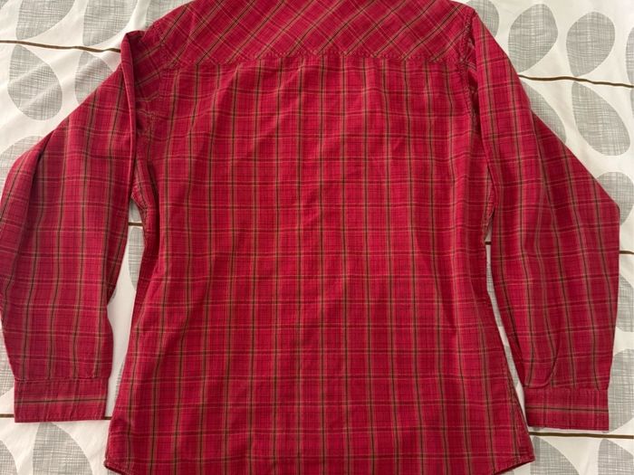 Vintage Marlboro Classics Red Plaid Long Sleeve Button-Down Shirt Size XL