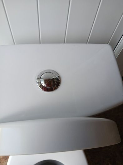 toilet and cistern