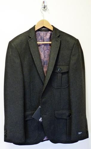 Gibson London'Hunter' Retro Mod Tailored Blazer