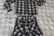 river island tweed jacket and shorts