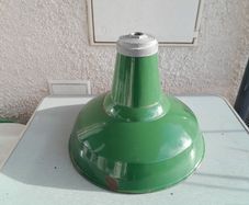 Industrial Enamel Pendant Shade