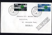1965 Ireland Centenary International Telecommunications Union Commemorative Stamps typed Addressed First Day Cover (FDC) with Baile Atha Cliath