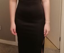 black dress