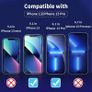 For iPhone 13 / 13 Pro Privacy Tempered Glass Anti Spy Screen Protector 9D New - FHT15IPTG Image 7