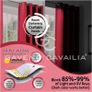 Eyelet Top Blackout Curtains Large Door Thermal Insulated Panels For Bedroom/Living Room, Deep Red, 66X72 Inch Image 2