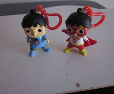 Ryan's World Two Keyrings