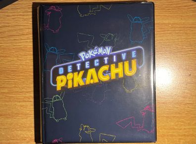 Detective Pikachu FULL set (18 cards) + binder + 2 Promo Cards