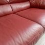 2 Italian leather sofas Image 4