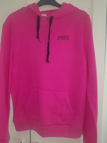 ladies deep pink PINK hoodie