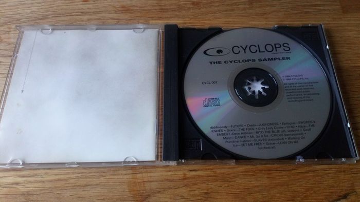Cyclops Prog Rock CD sampler compilation