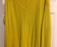 Ruby Moon neon yellow jumper