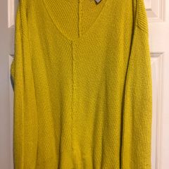 Ruby Moon neon yellow jumper