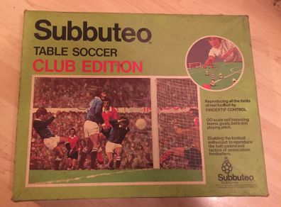 Rare Subbuteo 1979 Club Edition