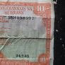 1945 ten shillings Image 4
