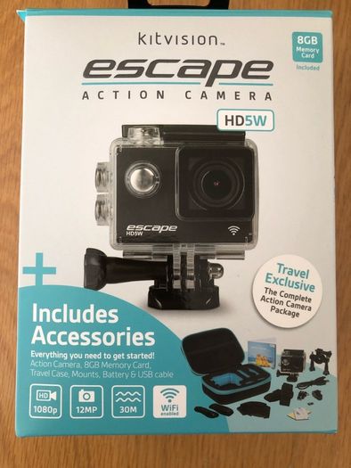 Kitvision ESCAPE HD5W + 16gb memory card